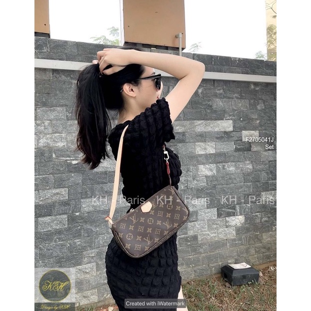 Set xốp áo croptop chân váy hàng chuẩn