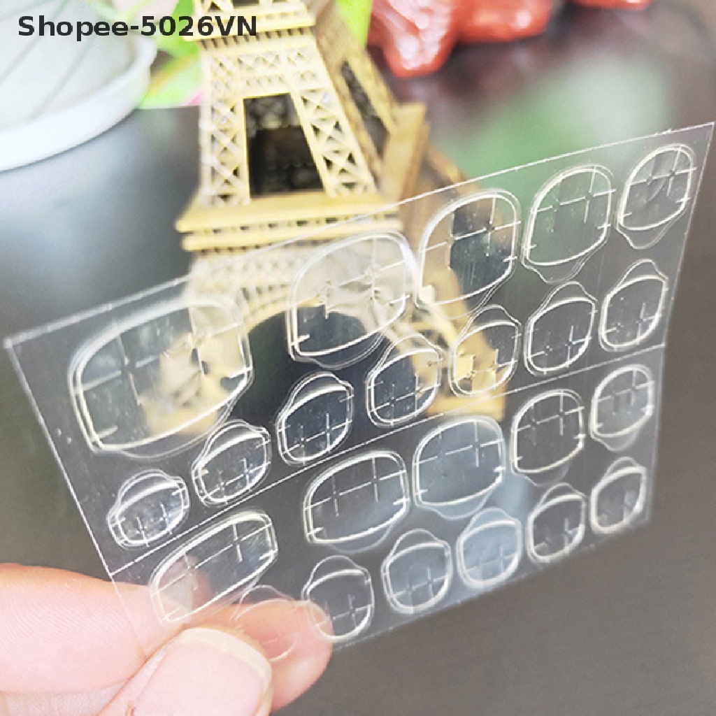 [Flaood] Set 72 Móng Tay Giả Xi Măng Màu Vàng