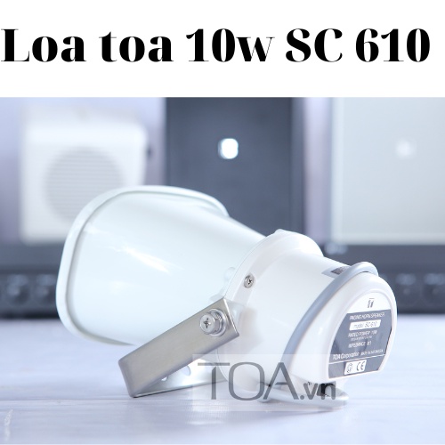 LOA NÉN THÔNG BÁO TOA 10W TOA SC-610