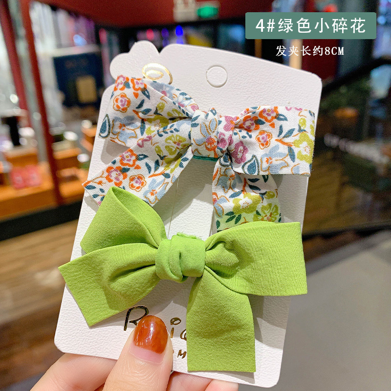 Kẹp tóc nơ phong cách Hàn Quốc mới cho trẻ em