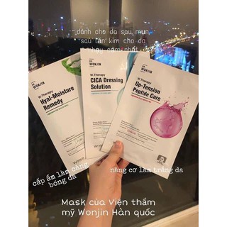 SET MẶt nạ Wonjin tặng kèm Sữa rửa mặt 80ml