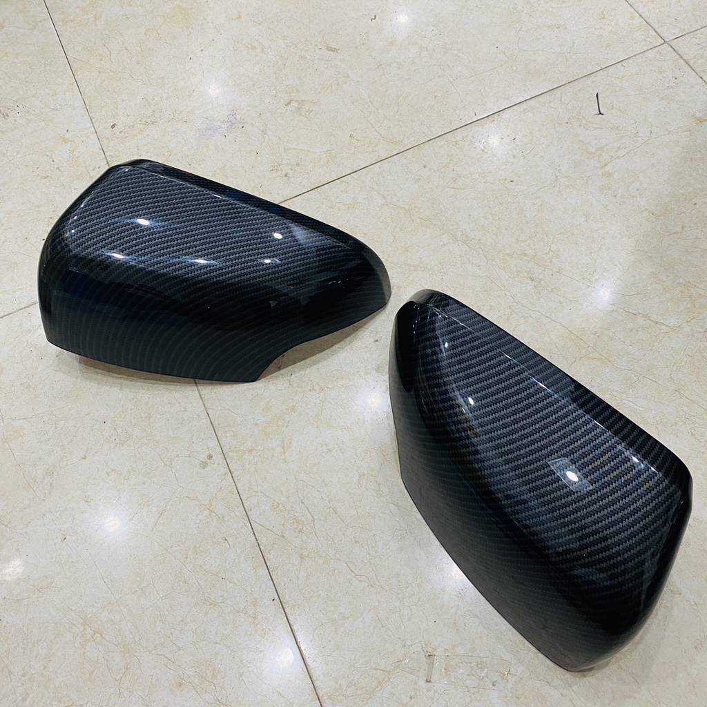 Bộ 2 ốp gáo gương xe Everest 2018 2019 2020 2021 - mẫu carbon thể thao cao cấp