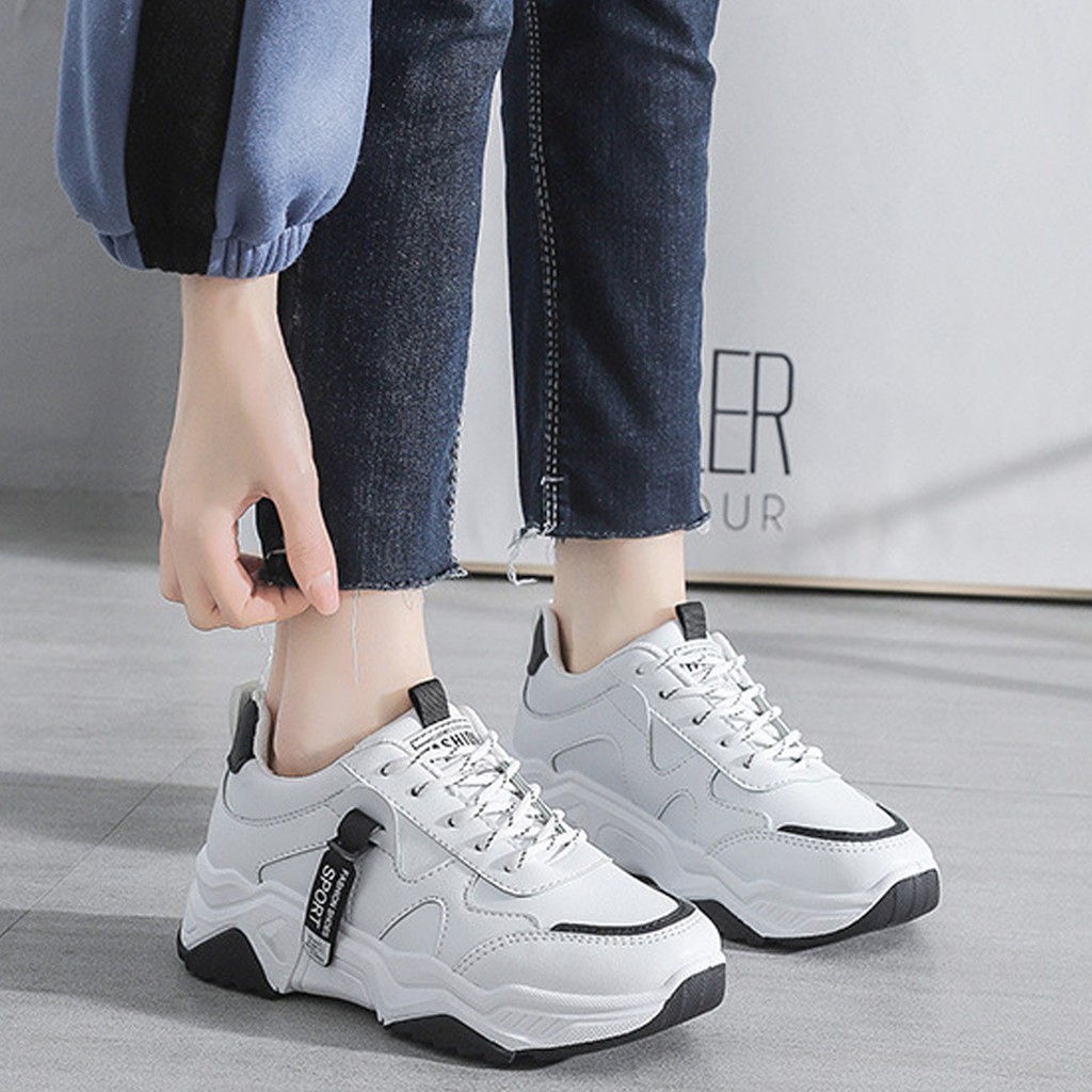 Giày Nữ [Freeship - Kèm Quà Tặng] Giày Sneaker Nữ Thể Thao Ulzzang Hàn Quốc