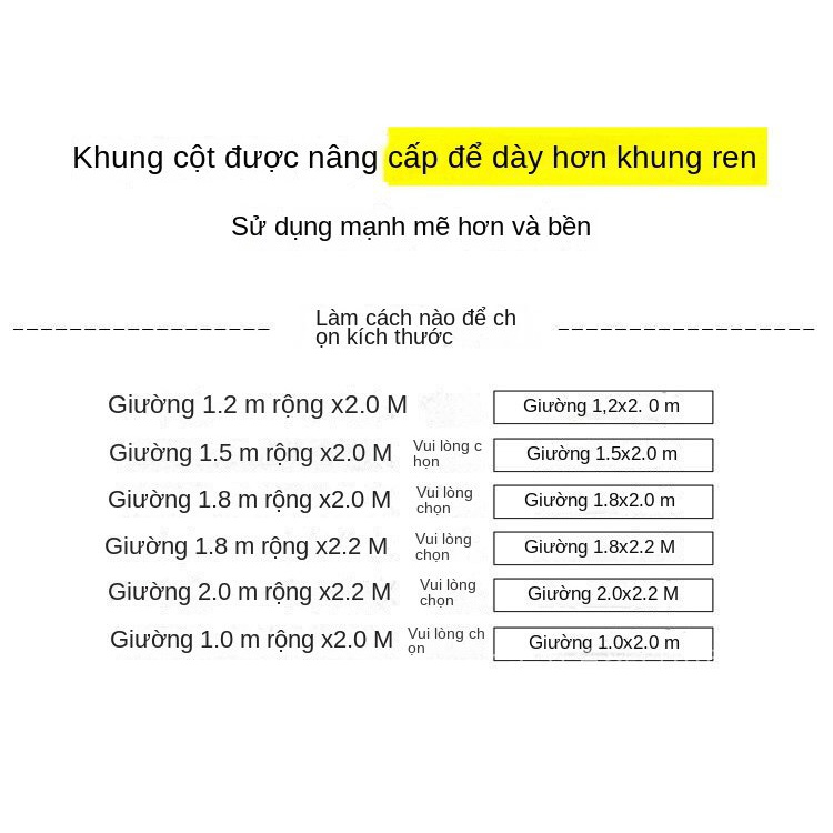 Mùng Lưới Chống Muỗi Ba Cửa Thời Trang Kích Thước 1.5m