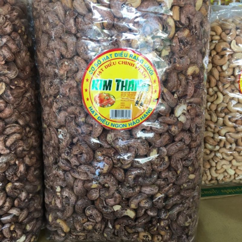 Hạt Điều Loại 1 Nguyên Vỏ (Chia Túi 100gr)