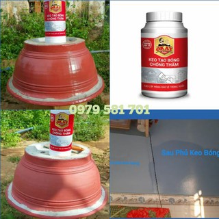 Keo Tạo Bóng & Chống Thấm Chai 1 Lít Pha Sơn Nước