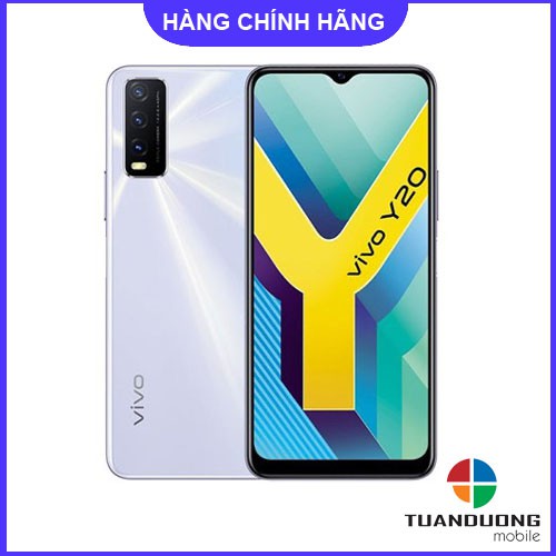 [Mã SKAMAP6 giảm 8% đơn 250k] Điện Thoại VIVO Y20 4GB/64GB - Hàng Mới Nguyên Hộp - Bảo Hành Chính Hãng