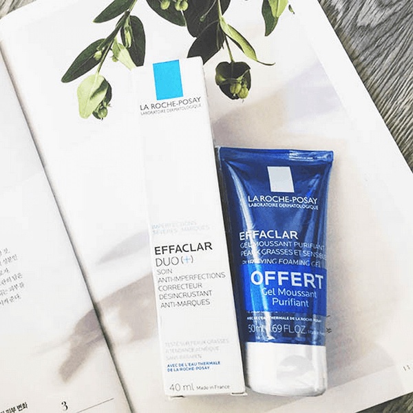 Set Giảm Mụn La Roche-Posay Effaclar Duo [+] Tặng Kèm Sữa Rửa Mặt La Roche-Posay