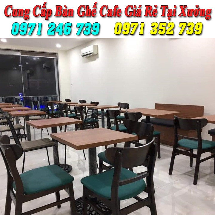 Bàn ghế gỗ cafe cao cấp giá rẻ