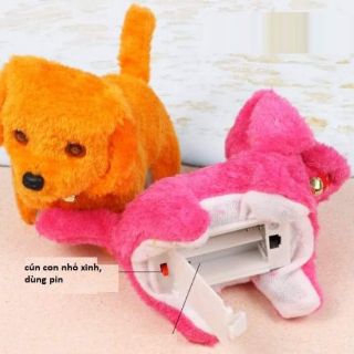 Đồ chơi Chó con biết sủa biết chạy