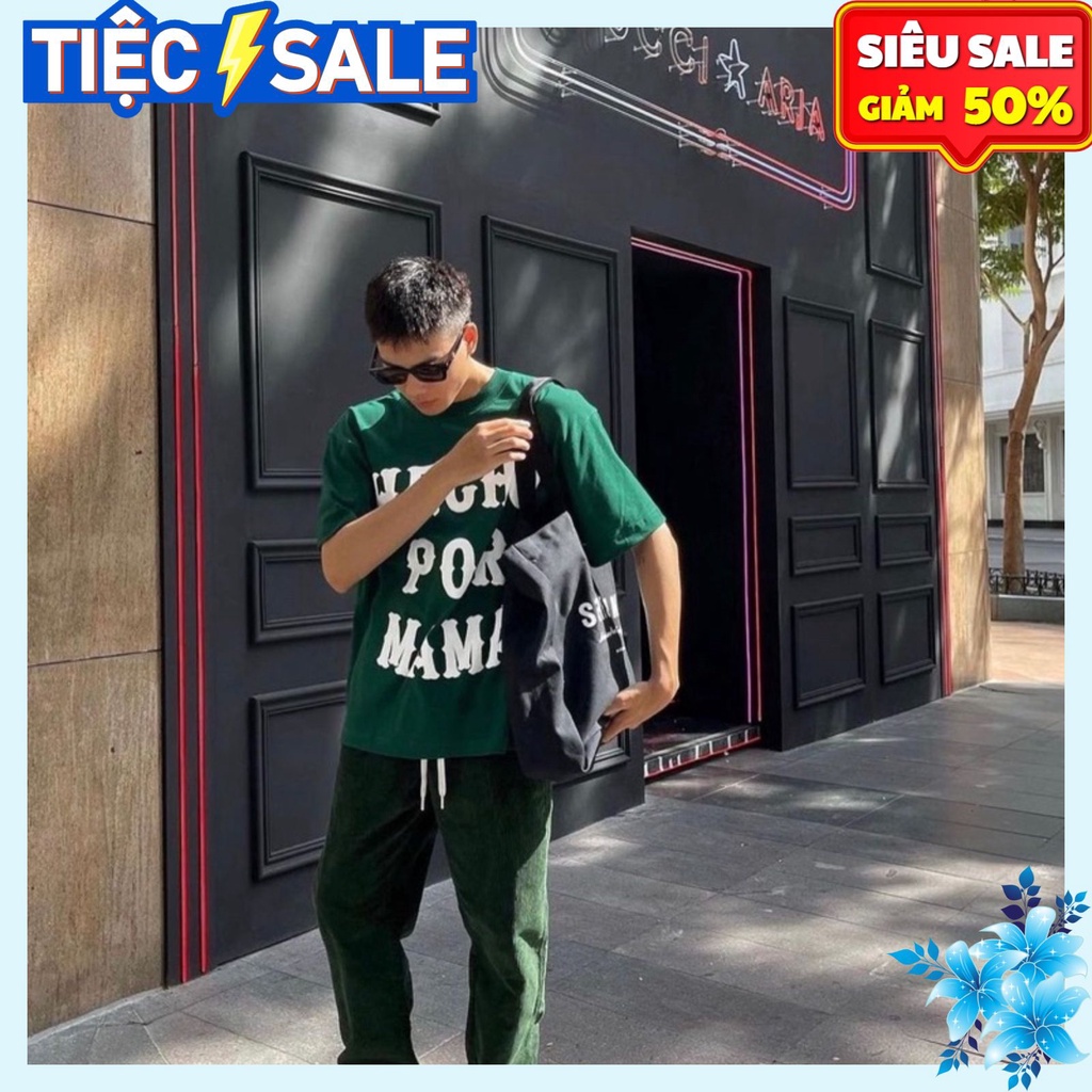 Áo thun tay lỡ Unisex form rộng A99