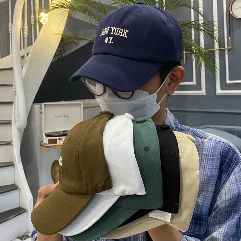 NEW - MŨ LƯỠI TRAI NEWYORK NY HÀN QUỐC ULZZANG ĐẸP LẮM