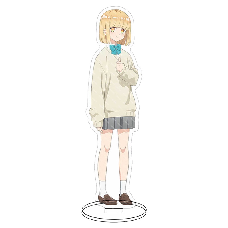 Giá Đỡ Mô Hình Nhân Vật Shikimori 'S Not Just a Cutie Bằng Acrylic Trang Trí Bàn Làm Việc