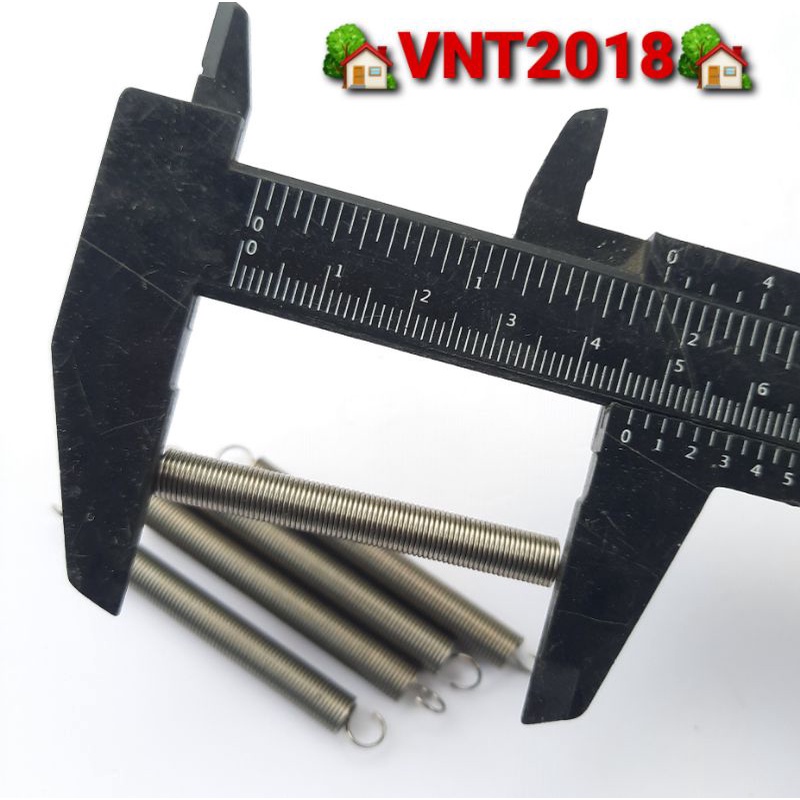 Lò xo kéo inox304 phi 6mm sợi 0.6mm