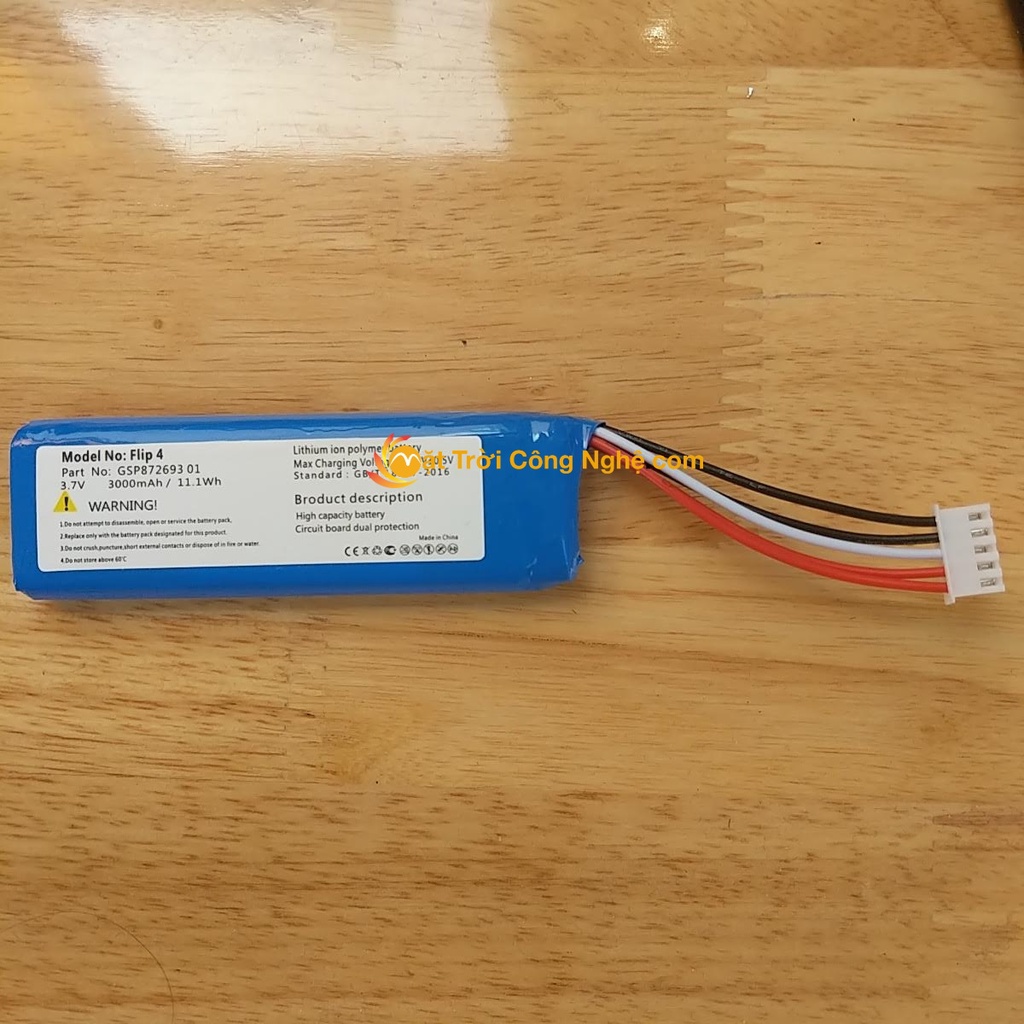Pin JBL Flip 4 - Pin thay loa JBL Flip 4 tốt - mặt trời công nghệ