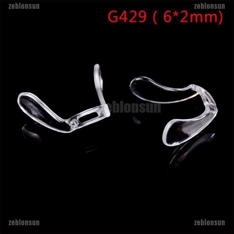 Set 2 Miếng Đệm Mũi Gắn Mắt Kính Chống Trượt Bằng Nhựa PVC | BigBuy360 - bigbuy360.vn