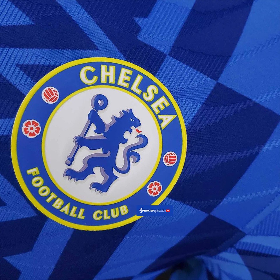 Áo Chelsea xanh sân nhà 2021-2022 bản Body Fit Player SF cao cấp