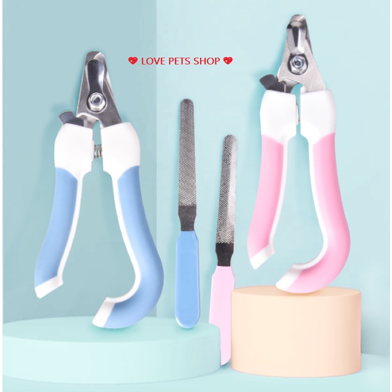 BỘ KÌM BẤM MÓNG KÈM DŨA CHO CHÓ MÈO, KÌM CẮT MÓNG  LOVE PETS SHOP