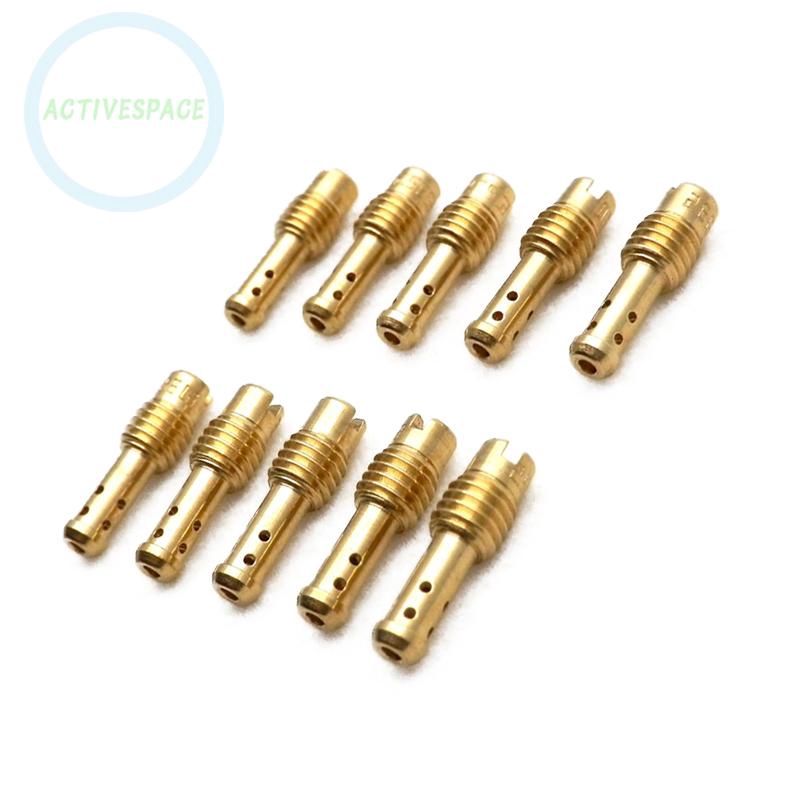 Set 10 giclơ thay thế dùng sửa chữa bộ chế hòa khí xe máy | BigBuy360 - bigbuy360.vn