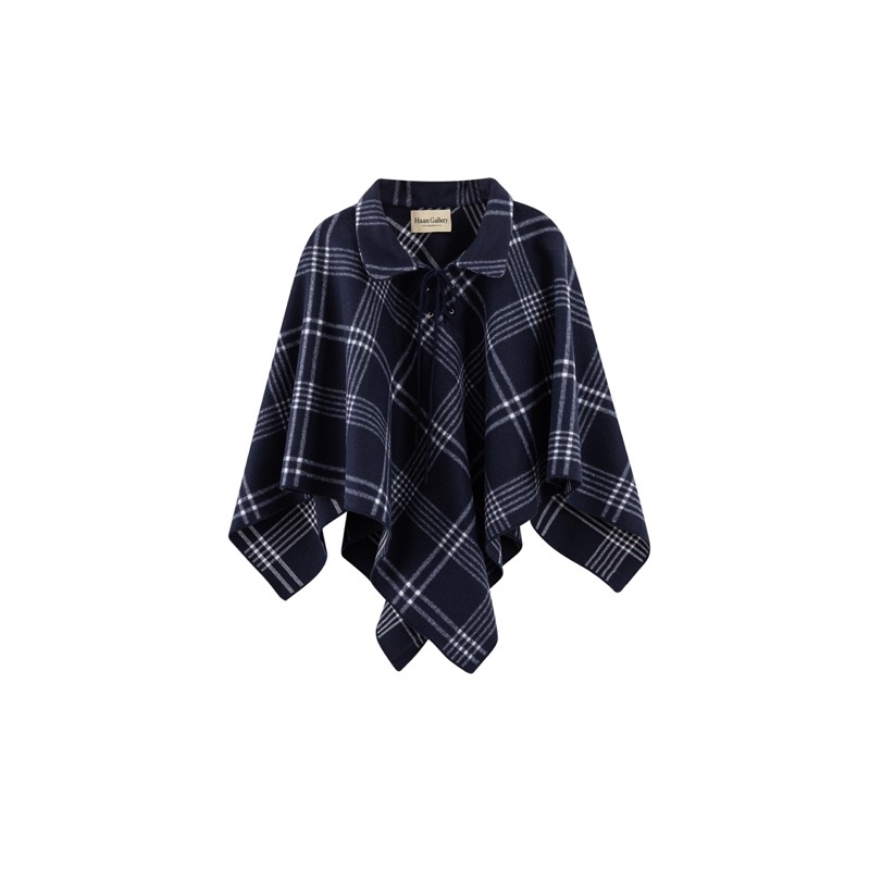 HAAN GALLERY áo choàng Cape chất liệu cashmere sang trọng giữ nhiệt | BigBuy360 - bigbuy360.vn