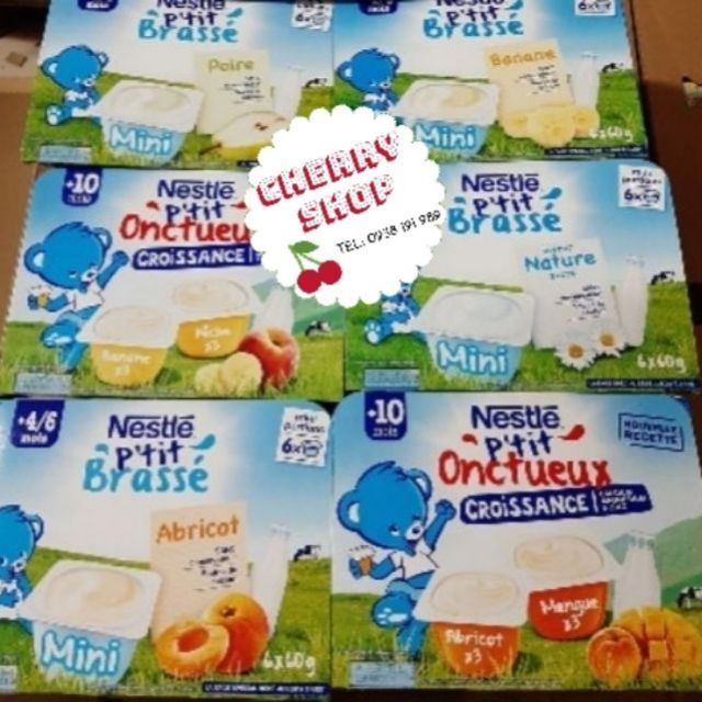 Sữa chua Nestle Pháp date 2021