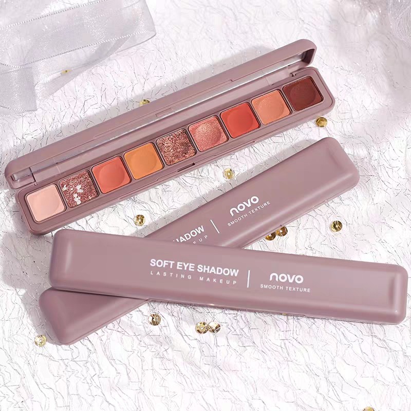 NOVO - Bảng phấn mắt 9 màu Soft Eyeshadow
