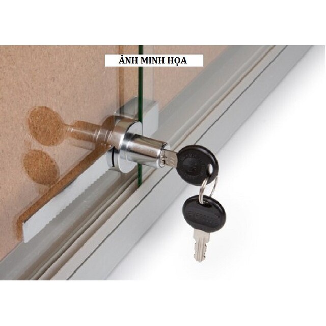 CHỐT KHÓA GÀI TỦ CỬA KÍNH INOX - CBS378