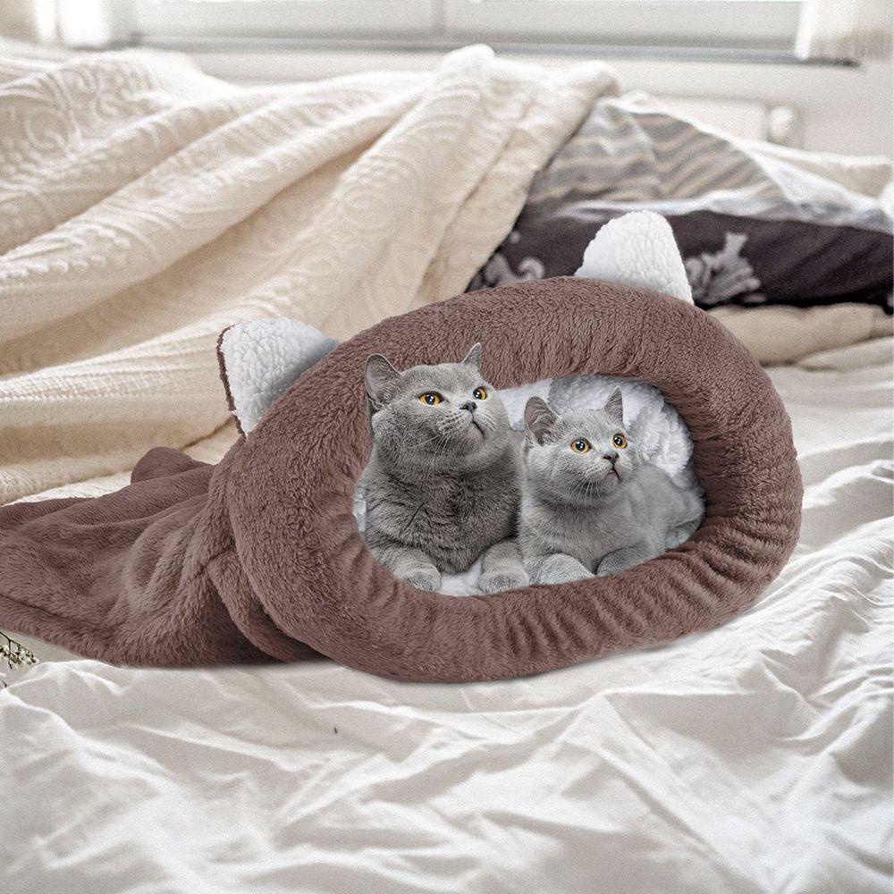 YIYU Giường Ngủ Giữ Ấm Mùa Đông Cỡ Nhỏ / Vừa / Lớn Dành Cho Thú Cưng
