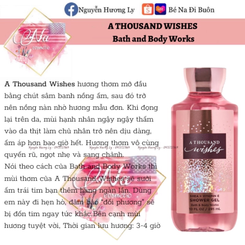 Sữa tắm ‪‎Bath & Body Works