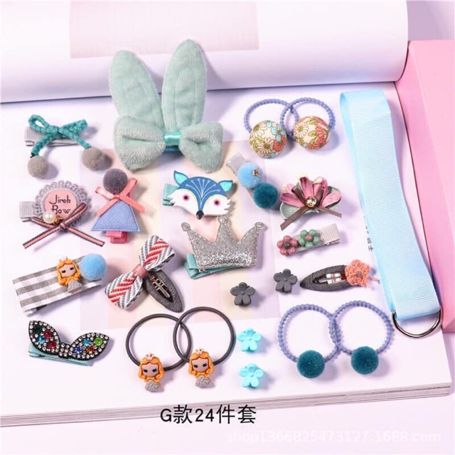 kep tóc 24 chi tiết