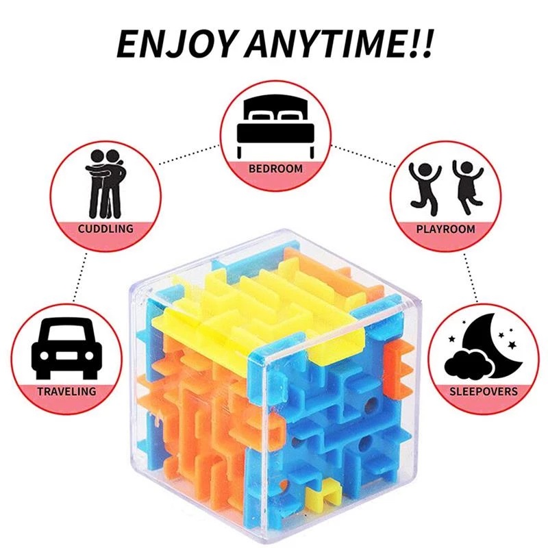 Đồ chơi mê cung 3d trong suốt cho bé