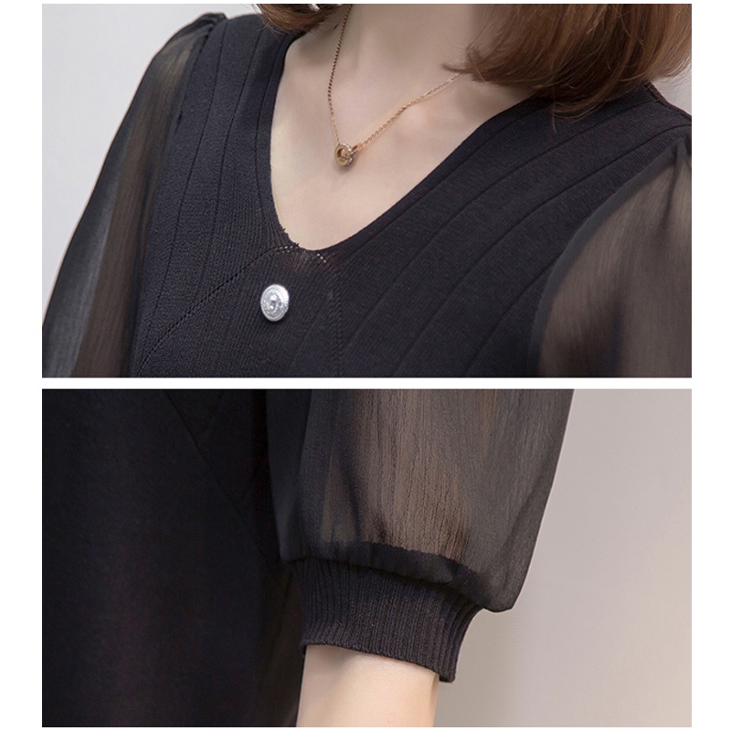 Áo Sơ Mi Nữ Tay Phồng Thời Trang Hàn Quốc Xinh Xắn