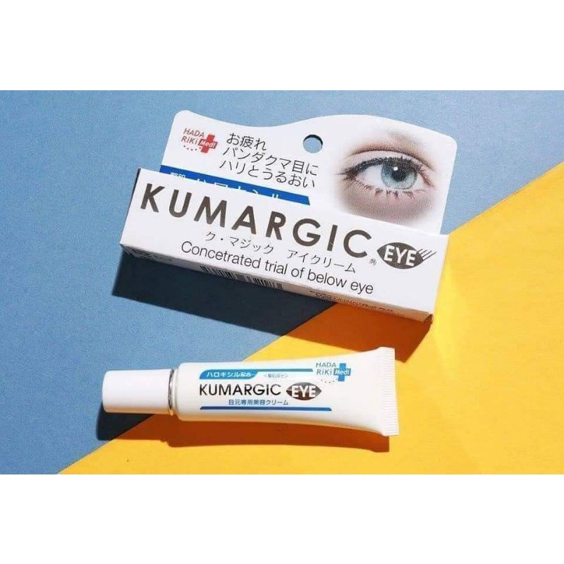 Kem mắt Kumargic Eye Cream Nhật Bản Túyp 20g - Xoá Tan Bọng Mắt, Vết Nhăn, Vết Chân Chim, xoá bỏ quầng thâm hiệu quả | BigBuy360 - bigbuy360.vn