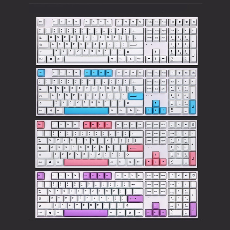 Nút bàn phím cách PBT hình quả cherry 143 phím | BigBuy360 - bigbuy360.vn