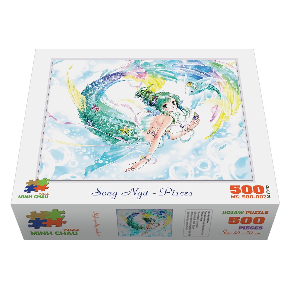BỘ TRANH XẾP HÌNH 500 MẢNH / SONG NGƯ - PISCES