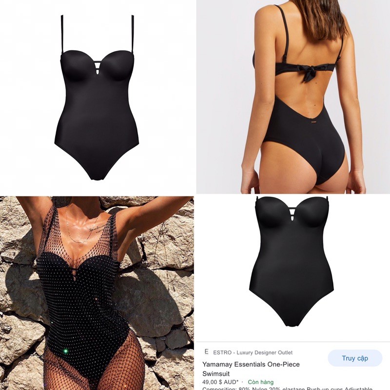 Áo bơi vnxk chuẩn swimsuit 1 piece | BigBuy360 - bigbuy360.vn