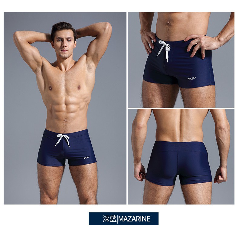 [Quick Shipment] Quần bơi ngắn co giãn cỡ lớn có dây rút co giãn khô nhanh cho nam | BigBuy360 - bigbuy360.vn