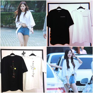 ÁO THUN TAY LỬNG PEACEMINUSONE TSHIRT ROSE BLACKPINK (HÌNH THẬT,ĐỦ SIZE NAM NỮ)