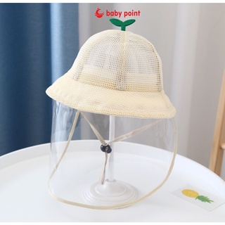 Tấm Chắn giọt bắn,tấm che Mặt Bảo /Combo tấm chắn kèm mũ bảo Vệ Chống Sương Mù/ Bụi Bẩn/Chắn tia UV An Toàn Cho Bé