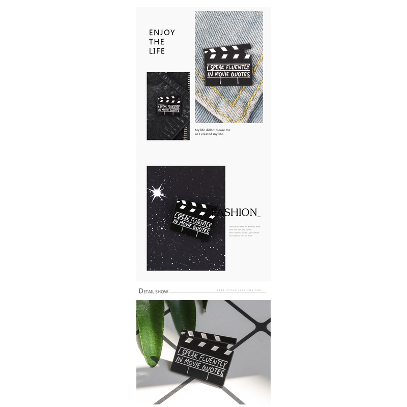 Ghim cài áo hình đầu lâu cá tính cho nam nữ