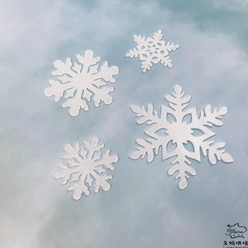 Bộ 10 Thẻ Nhựa Acrylic Chủ Đề Công Chúa Băng Giá Trang Trí Bánh Kem Tráng Miệng