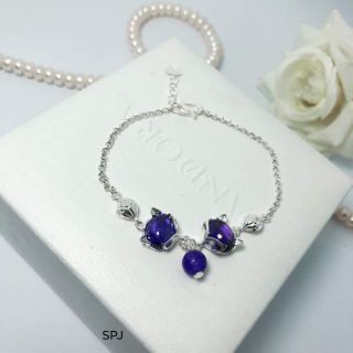 LẮC TAY HỒ LY BẠC S925