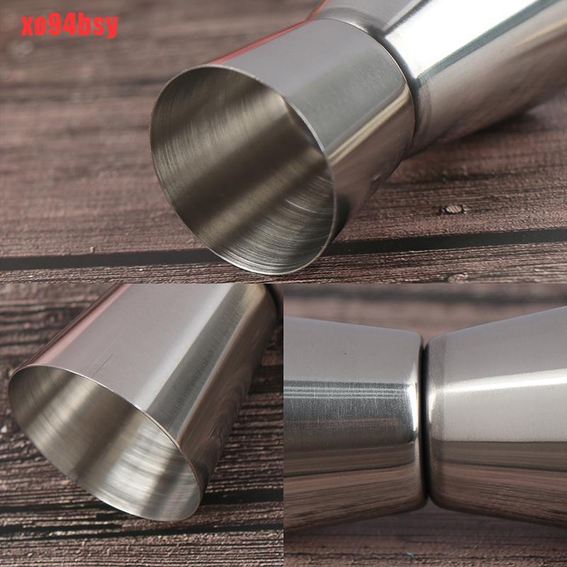 [xo94bsy]15/30 Ml Stainless Steel Cocktail Shaker Cup Bar Dual Shot Drink Spirit Measure