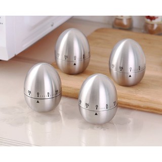 Đồng hồ hẹn giờ hình quả trứng (Vỏ inox)