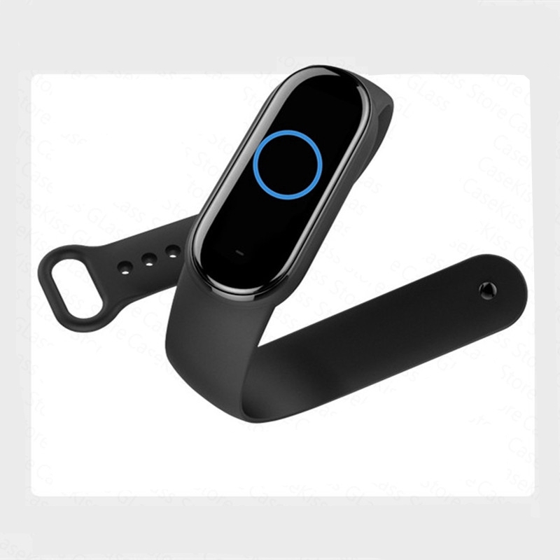 Dây Đeo Thay Thế Chất Liệu Silicon Màu Trơn Cho Mi Band 5