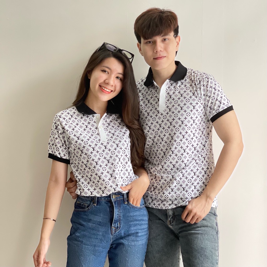 Áo thun nam tay ngắn polo có cổ cao cấp giá rẻ vải cotton co giãn 4 chiều mẫu mới nhất AHFASHION
