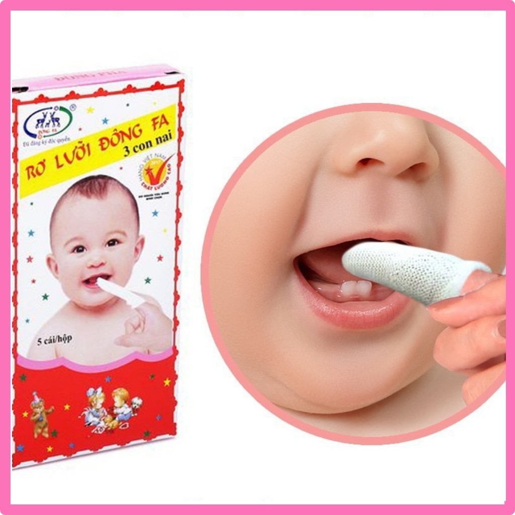 [10  HỘP 50 CÁI] Rơ Lưỡi Đông Pha cho bé
