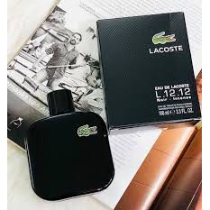 Nước hoa LACOSTE - L12.12 Noir Intense EDT 100ml, Nước hoa nam tính | Thế Giới Skin Care