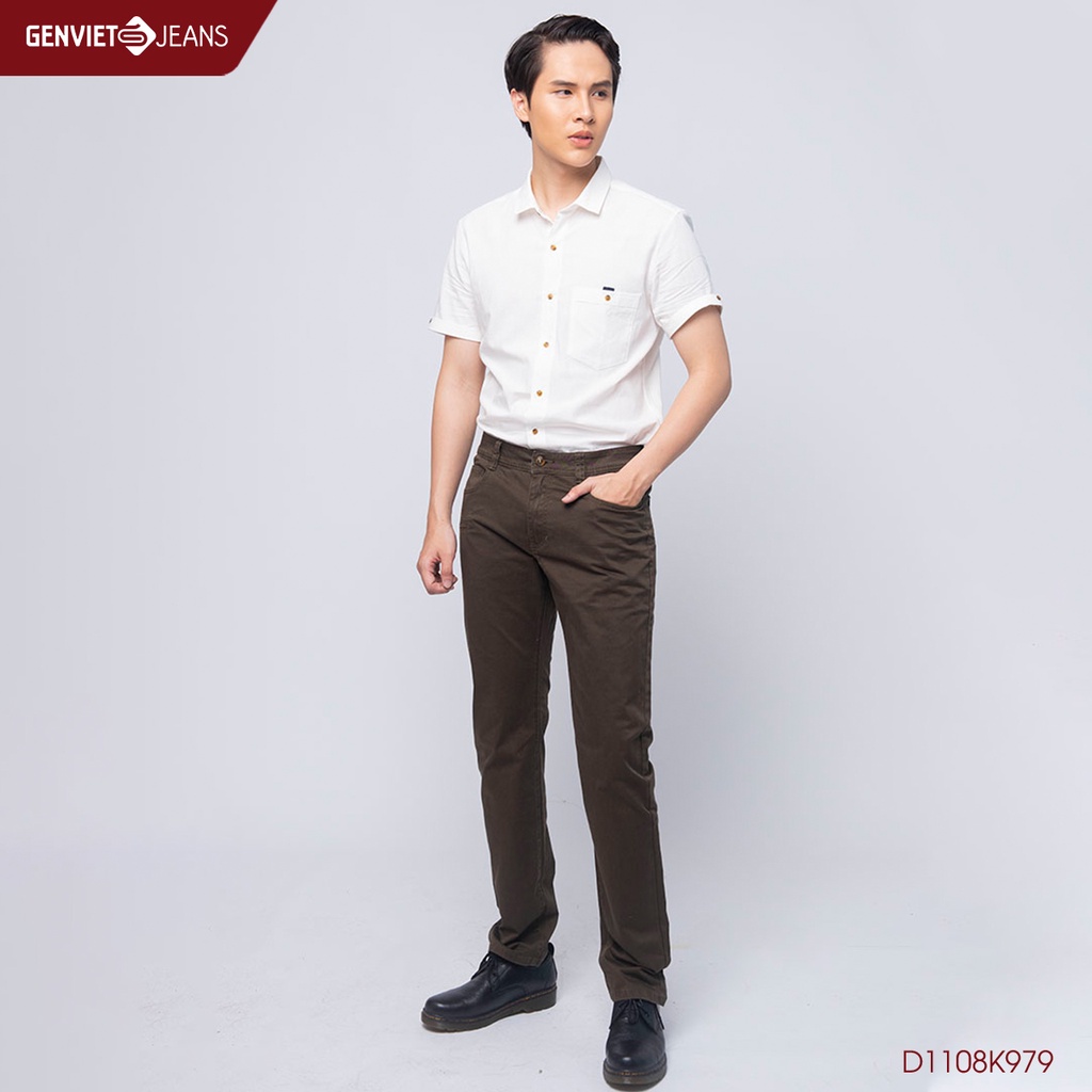 D1108K979 - Quần Dài KaKi Nam Col Ôm GENVIET