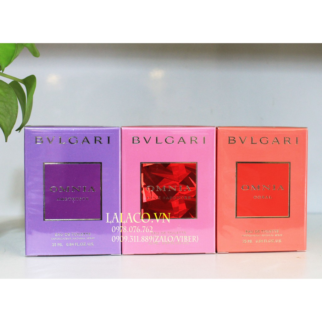 Nước Hoa Nữ Bvlgari Omnia EDT 25ml